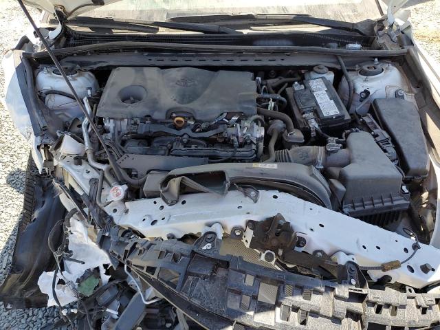 4T1G11AK1RU191284 - 2024 TOYOTA CAMRY SE NIGHT SHADE WHITE photo 11