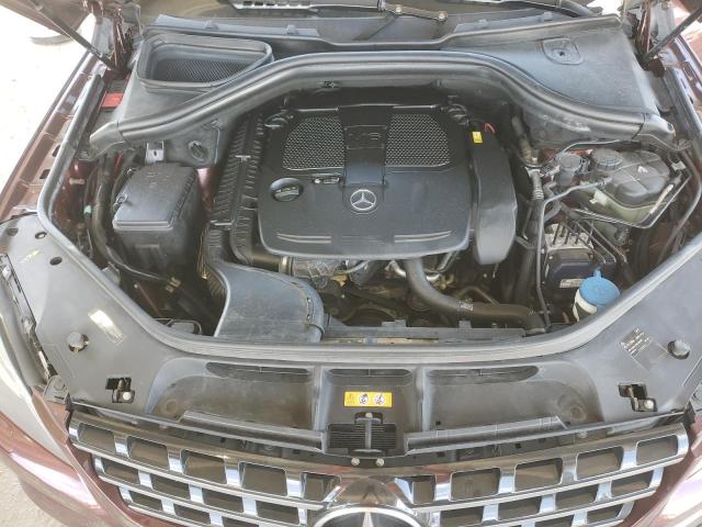 4JGDA5HBXDA217889 - 2013 MERCEDES-BENZ ML 350 4MATIC BURGUNDY photo 12
