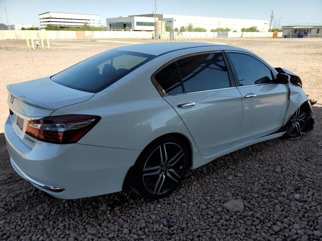 1HGCR2F59HA028159 - 2017 HONDA ACCORD SPORT WHITE photo 3