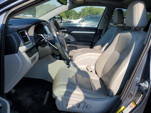 5TDKKRFH3FS071655 - 2015 TOYOTA HIGHLANDER XLE Azul foto 7