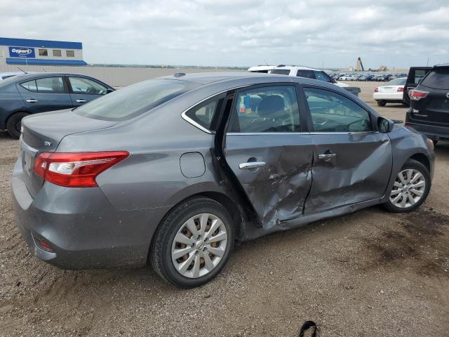 3N1AB7AP7HY287957 - 2017 NISSAN SENTRA S GRAY photo 3