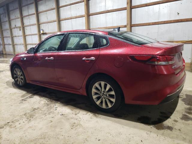 5XXGT4L30JG236263 - 2018 KIA OPTIMA LX წითელი ფოტო 2