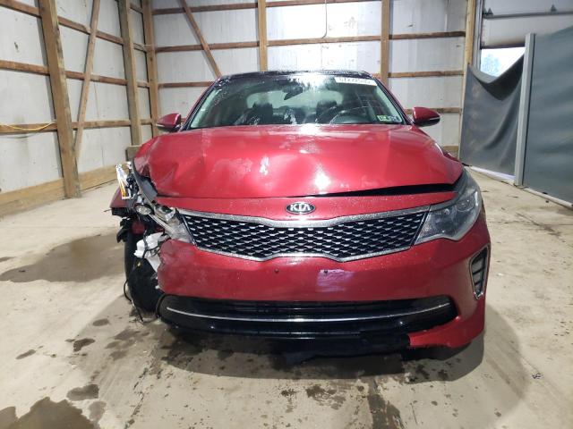 5XXGT4L30JG236263 - 2018 KIA OPTIMA LX წითელი ფოტო 5
