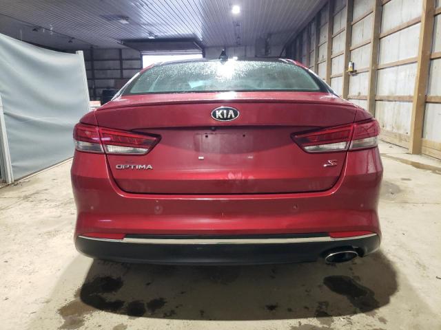 5XXGT4L30JG236263 - 2018 KIA OPTIMA LX წითელი ფოტო 6