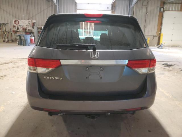 5FNRL5H4XFB053978 - 2015 HONDA ODYSSEY EX SILVER photo 6