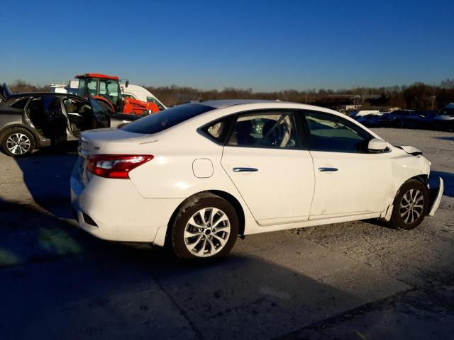 3N1AB7AP6JL639106 - 2018 NISSAN SENTRA S WHITE photo 3