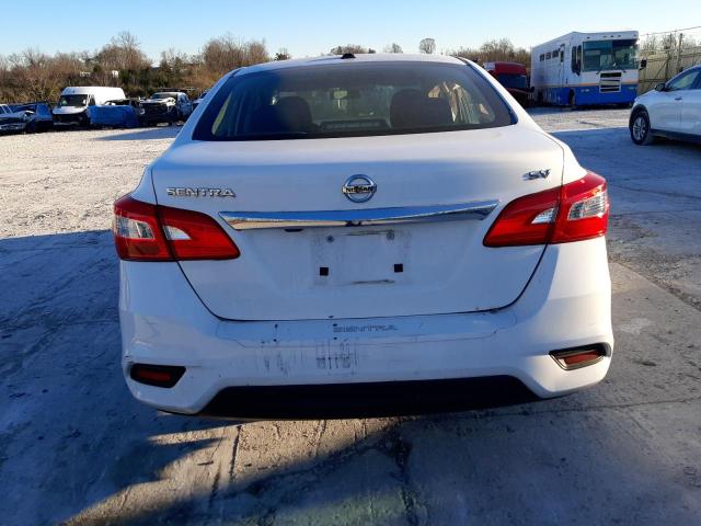 3N1AB7AP6JL639106 - 2018 NISSAN SENTRA S WHITE photo 6