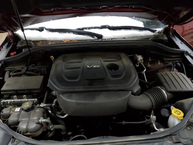 1C4RJFAG4JC408357 - 2018 JEEP GRAND CHER LAREDO Бордовый фото 11