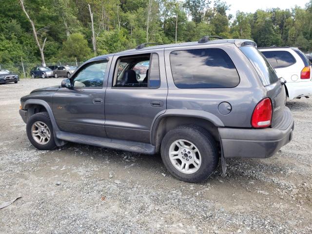 1D4HS38N53F577254 - 2003 DODGE DURANGO SPORT GRAY photo 2