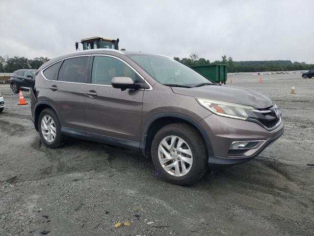 2HKRM4H71FH611235 - 2015 HONDA CR-V EXL Gris foto 4