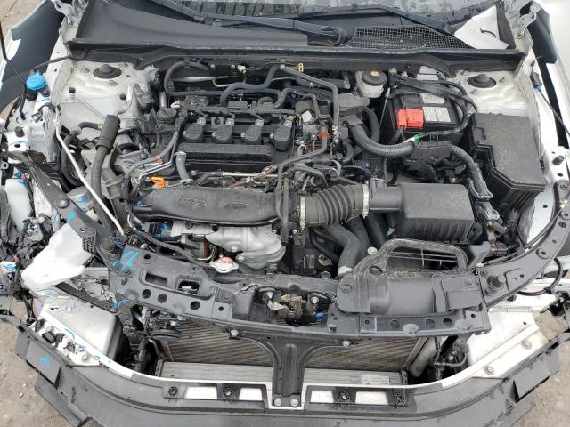 JHMFE1F71NX005470 - 2022 HONDA CIVIC EX WHITE photo 11