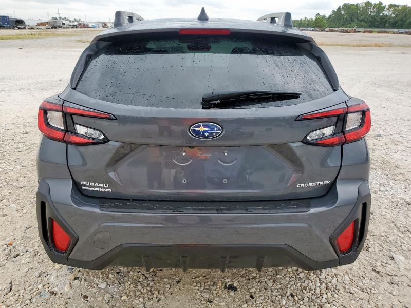 JF2GUADC8R8350554 - 2024 SUBARU CROSSTREK PREMIUM GRAY photo 6