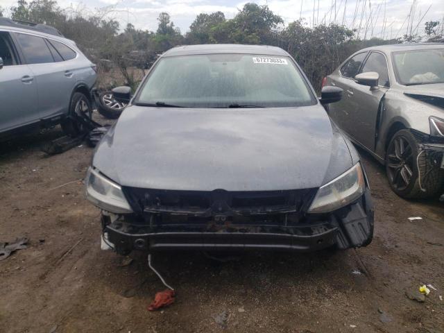 3VW2K7AJ1CM413935 - 2012 VOLKSWAGEN JETTA BASE 灰色 照片 5