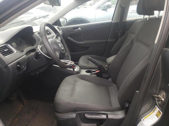 3VW2K7AJ1CM413935 - 2012 VOLKSWAGEN JETTA BASE 灰色 照片 7