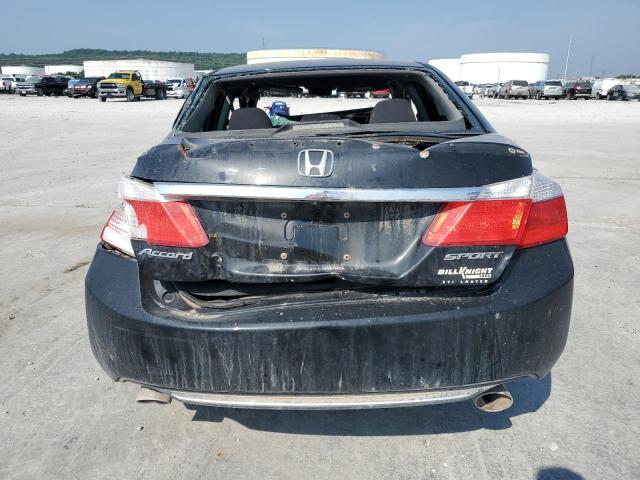 1HGCR2F53DA001839 - 2013 HONDA ACCORD SPORT BLACK photo 6