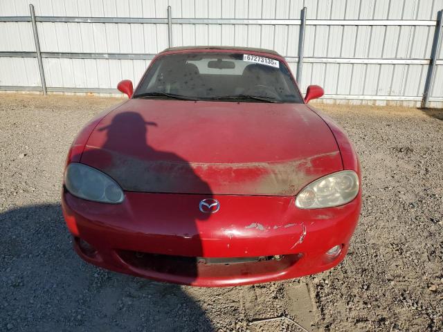 JM1NB353410207643 - 2001 MAZDA MX-5 MIATA BASE RED photo 5