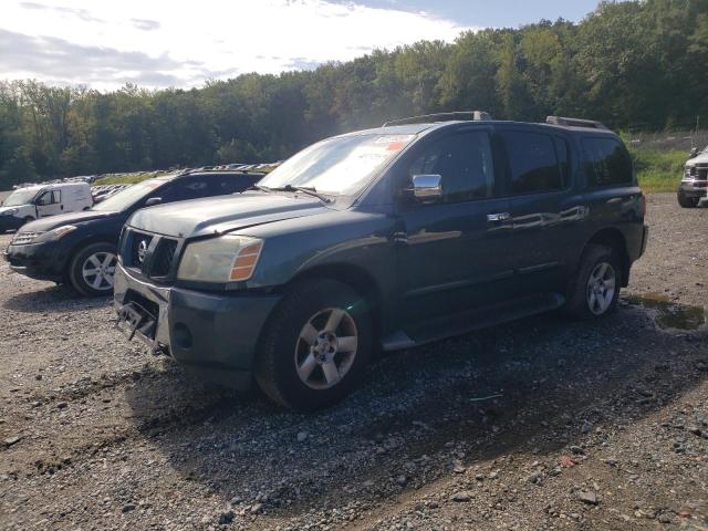 5N1AA08B54N724892 - 2004 NISSAN ARMADA SE GREEN photo 1