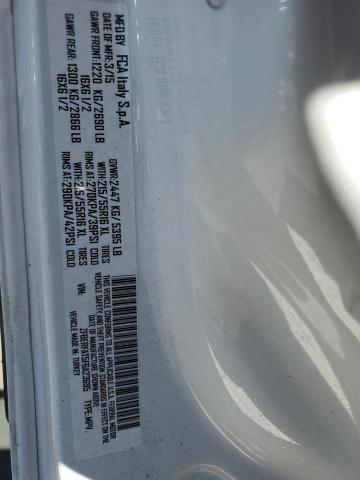 ZFBERFAT5F6A23695 - 2015 RAM PROMASTER თეთრი ფოტო 14