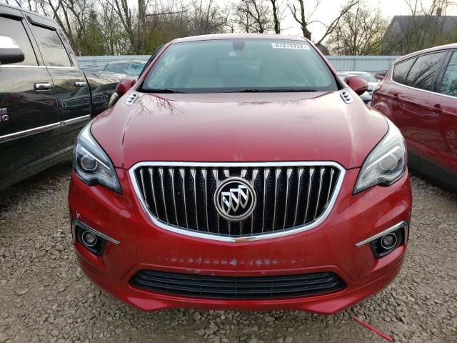 LRBFXASA1HD177385 - 2017 BUICK ENVISION PREFERRED RED photo 5