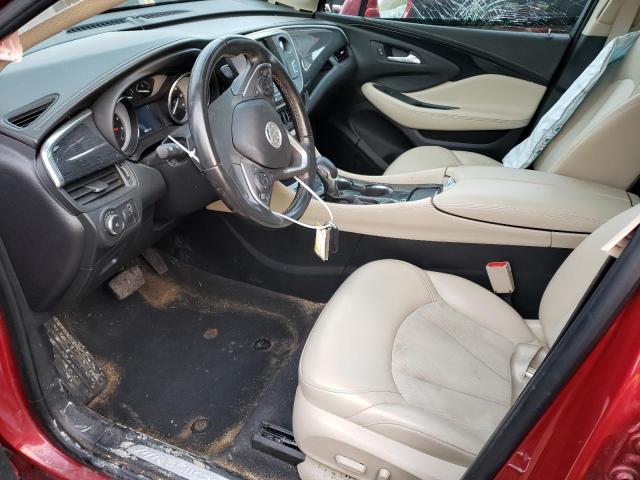 LRBFXASA1HD177385 - 2017 BUICK ENVISION PREFERRED RED photo 7