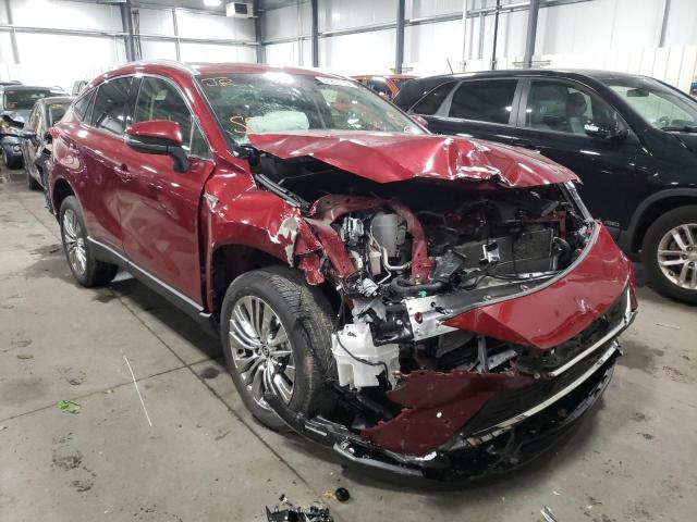 JTEAAAAH5MJ042543 - 2021 TOYOTA VENZA LIMI LE BURGUNDY photo 1