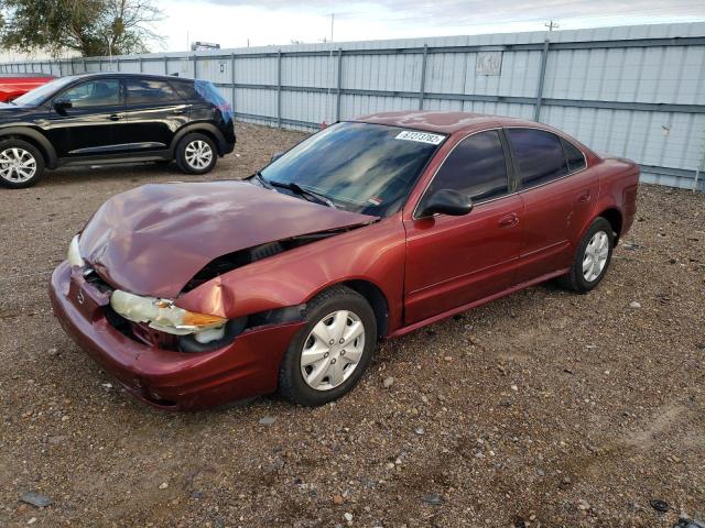 1G3NL52E3YC305375 - 2000 OLDSMOBILE ALERO GL MAROON photo 1