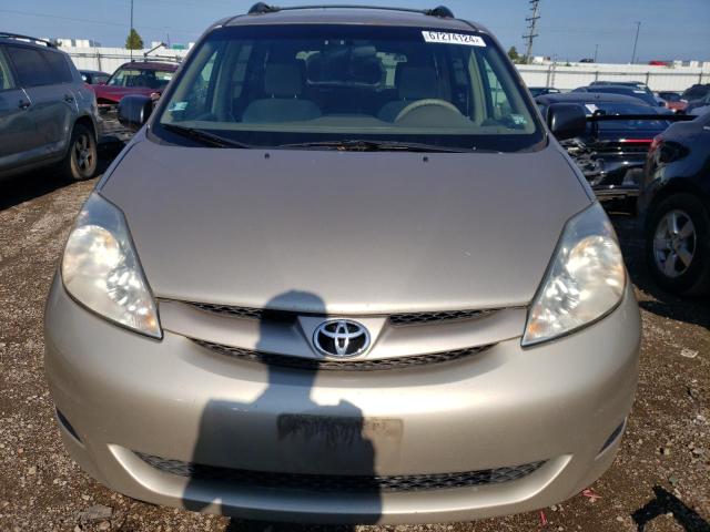 5TDZK23CX7S037650 - 2007 TOYOTA SIENNA CE GOLD photo 5