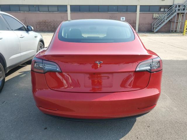 5YJ3E1EA9NF304751 - 2022 TESLA MODEL 3 RED photo 6