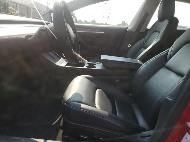 5YJ3E1EA9NF304751 - 2022 TESLA MODEL 3 RED photo 7