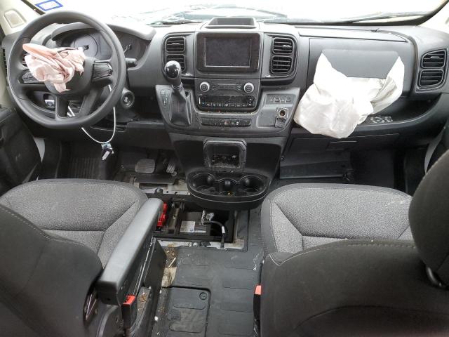 3C6LRVDG3NE111395 - 2022 RAM PROMASTER 2500 HIGH თეთრი ფოტო 8