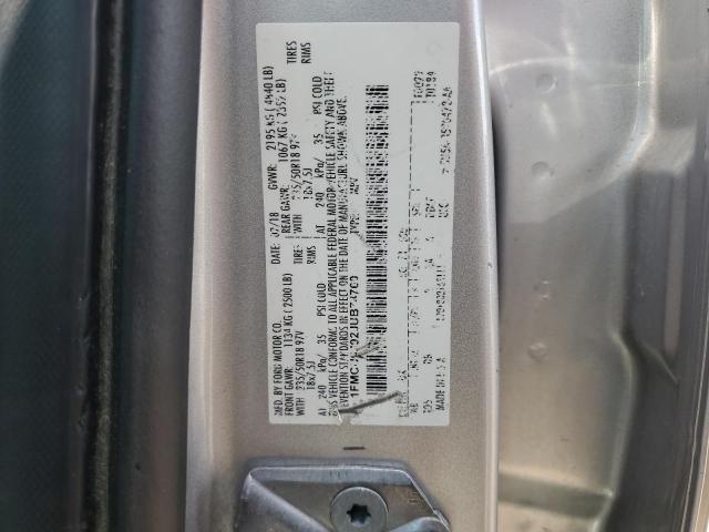 1FMCU9J92JUB74760 - 2018 FORD ESCAPE TITANIUM SILVER photo 13