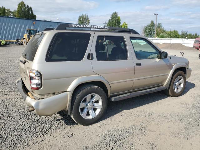 JN8DR09Y92W737220 - 2002 NISSAN PATHFINDER LE GOLD photo 3
