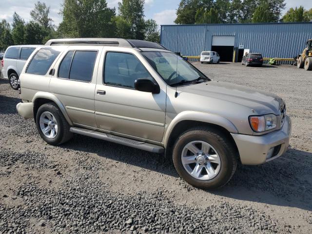 JN8DR09Y92W737220 - 2002 NISSAN PATHFINDER LE GOLD photo 4