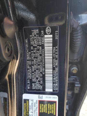 4T1BF1FK6HU295045 - 2017 TOYOTA CAMRY LE BLACK photo 12