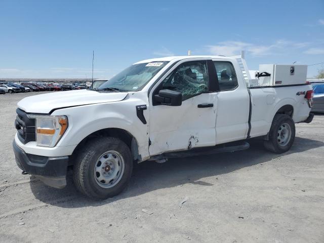 1FTFX1E56NKE65975 - 2022 FORD F150 SUPER CAB WHITE photo 1