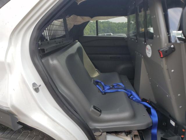 1FM5K8ABXNGC25129 - 2022 FORD EXPLORER POLICE INTERCEPTOR WHITE photo 11