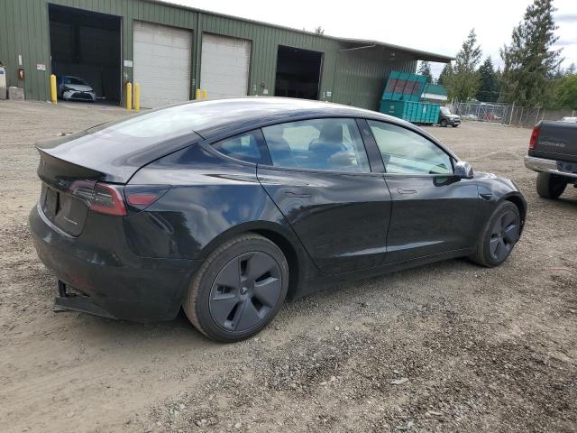 5YJ3E1EB8MF065541 - 2021 TESLA MODEL 3 BLACK photo 3