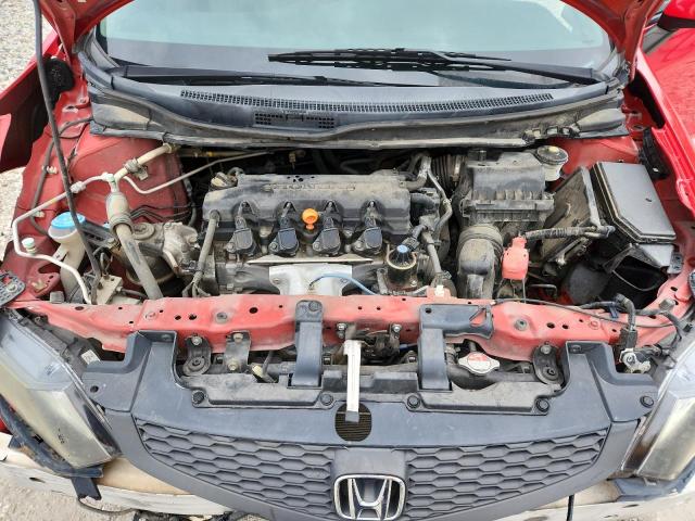2HGFG3B54DH515814 - 2013 HONDA CIVIC LX RED photo 11