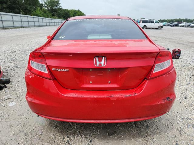 2HGFG3B54DH515814 - 2013 HONDA CIVIC LX RED photo 6