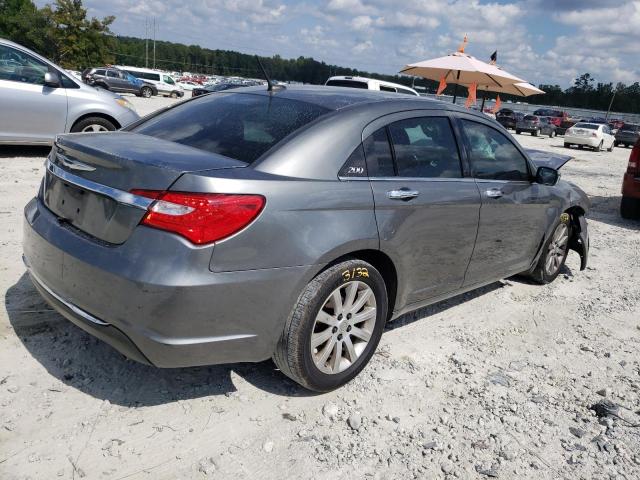 1C3CCBCG2DN674639 - 2013 CHRYSLER 200 LIMITED GRAY photo 3