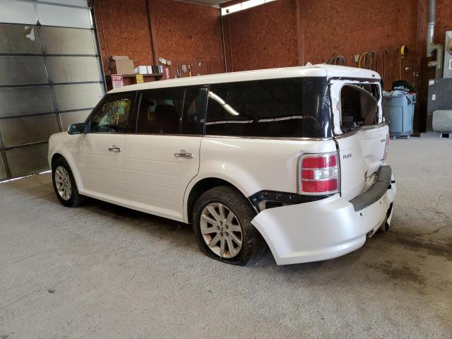 2FMEK62C79BA20439 - 2009 FORD FLEX SEL WHITE photo 2