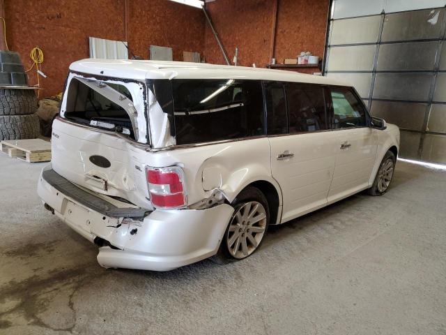2FMEK62C79BA20439 - 2009 FORD FLEX SEL WHITE photo 3