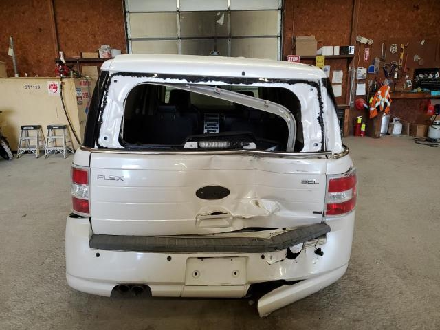2FMEK62C79BA20439 - 2009 FORD FLEX SEL WHITE photo 6
