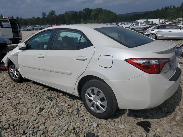 5YFBPRHE8EP167342 - 2014 TOYOTA COROLLA ECO WHITE photo 2