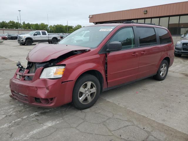 2D4RN3D19AR371942 - 2010 DODGE GRAND CARA HERO RED photo 1