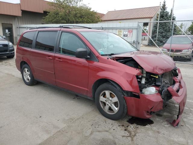 2D4RN3D19AR371942 - 2010 DODGE GRAND CARA HERO RED photo 4