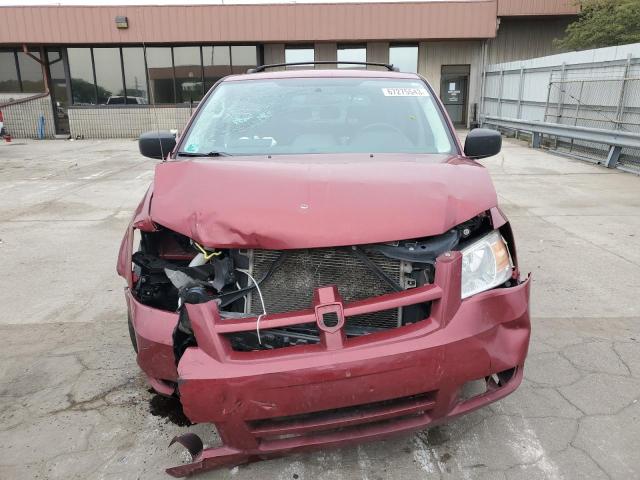 2D4RN3D19AR371942 - 2010 DODGE GRAND CARA HERO RED photo 5