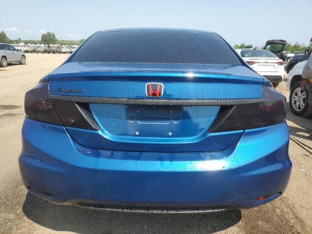 2HGFB2F59FH021244 - 2015 HONDA CIVIC LX BLUE photo 6