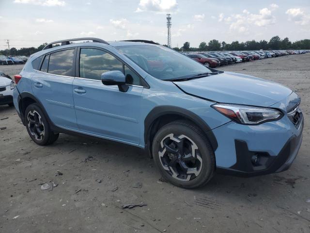 JF2GTHNC5MH362275 - 2021 SUBARU CROSSTREK LIMITED BLUE photo 4