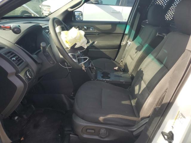 1FM5K8AR8FGB52034 - 2015 FORD EXPLORER POLICE INTERCEPTOR თეთრი ფოტო 7